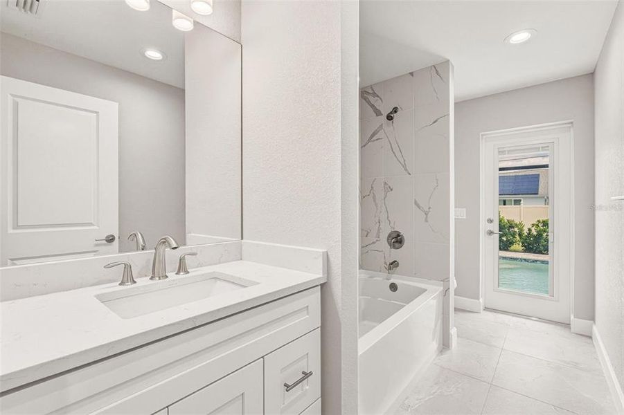 Furnished interior view inside a new home in , Englewood (Image 15). Furnished interior view inside a new home in , Englewood (Image 15).