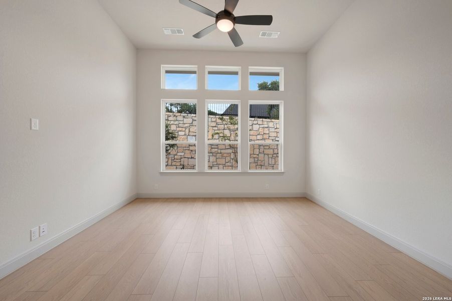 Spacious, unfurnished interior of a new home in Windsong - Legacy Series, Boerne (Image 57).