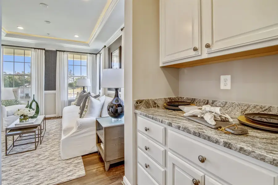 Representative furnished interior of a home built from the Wylie by Caruso Homes in Magnolia Acres, Fuquay Varina (Image 4).