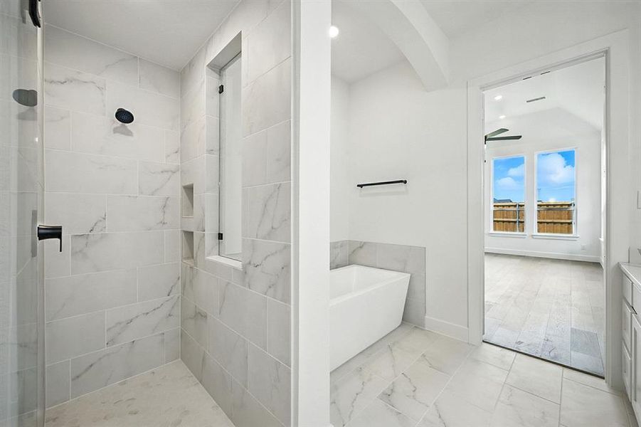 Furnished interior view inside a new home in Mosaic, Celina (Image 12).