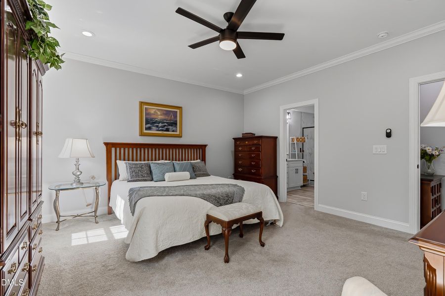 Ceiling fans in all BRs