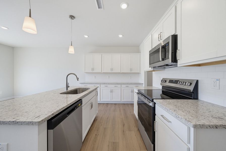Furnished interior view inside a new home in Sweetbrier, Durham (Image 9).