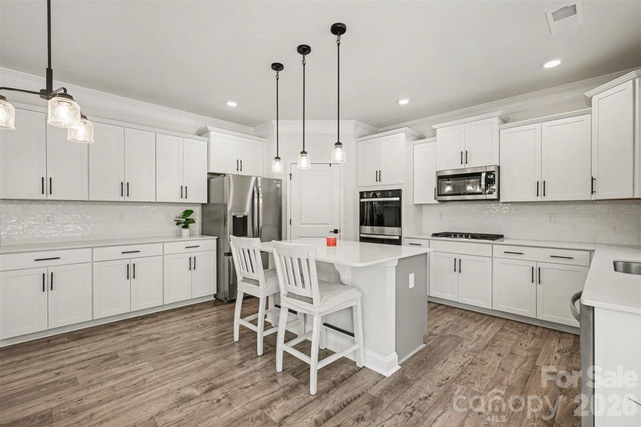 Furnished interior view inside a new home in Falls Cove, Troutman (Image 10).