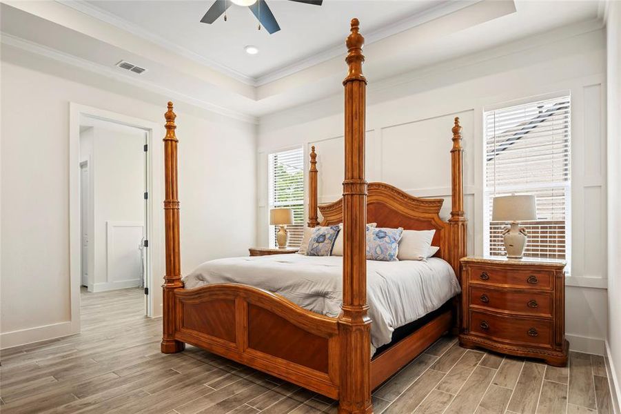 Furnished interior view inside a new home in Lincoln Pointe, Van Alstyne (Image 36).