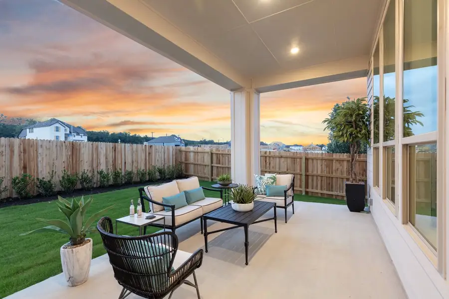 Representative Patio - some options shown Representative Patio - some options shown