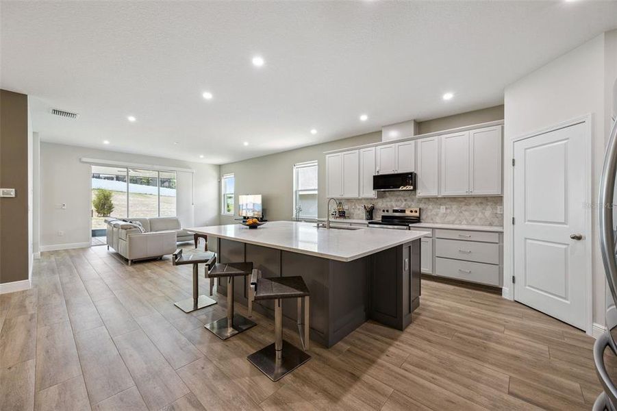 Furnished interior view inside a new home in , Minneola (Image 29).
