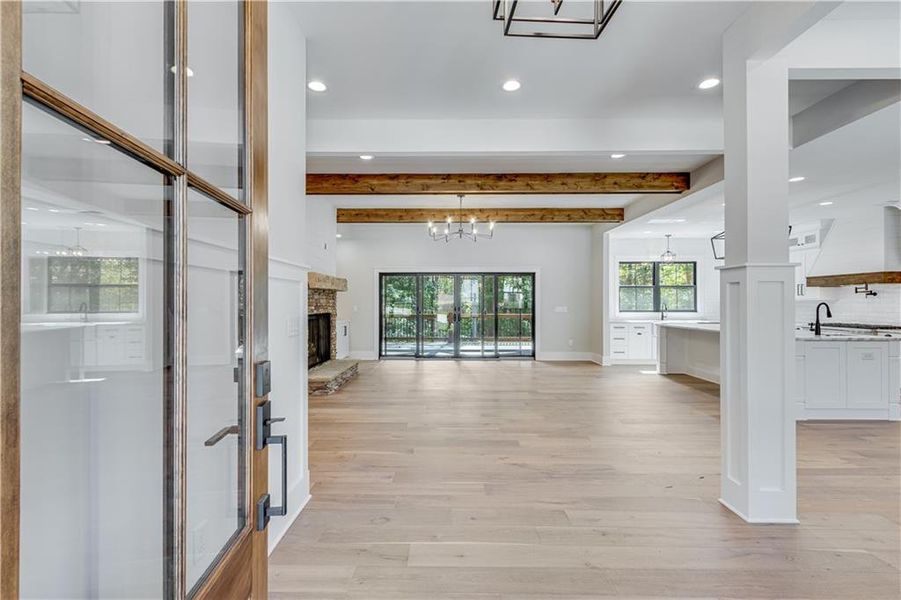 Furnished interior view inside a new home in , Cumming (Image 13).