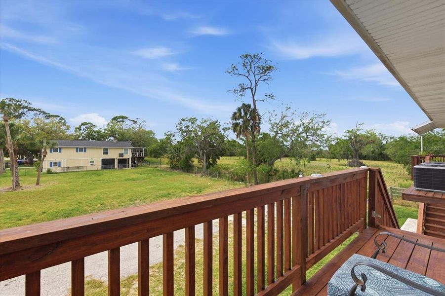 Exterior details and patio area of a home in , Hernando Beach (Image 28).