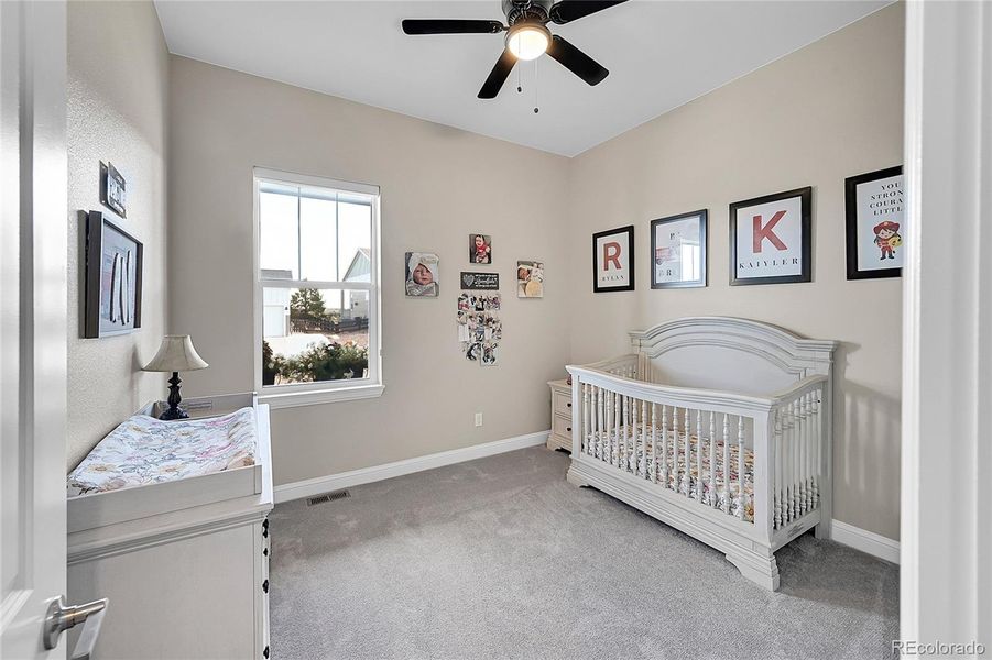 Bedroom #3 with walk in closet