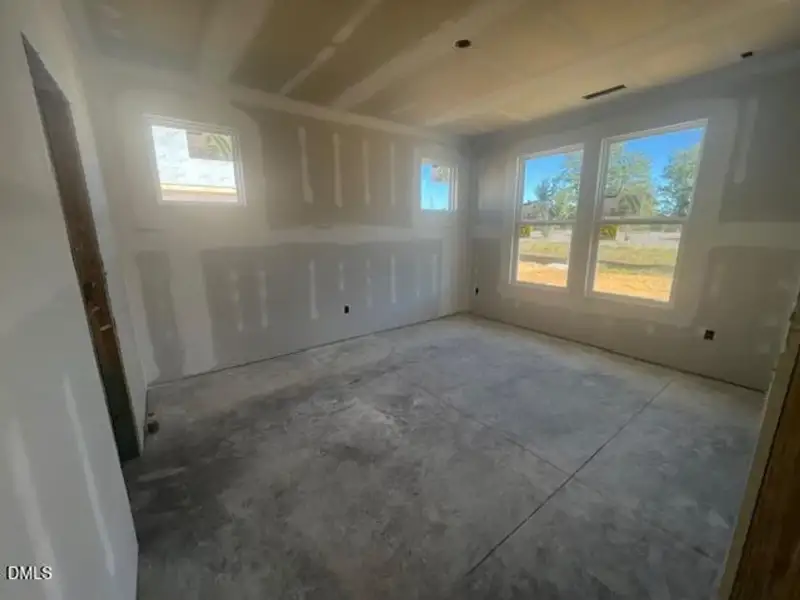 In-progress construction of a new home in Retreat at North Main, Lillington, NC (Image 41).