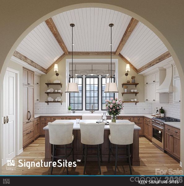 Furnished interior view inside a new home in , Banner Elk (Image 2). Furnished interior view inside a new home in , Banner Elk (Image 2).