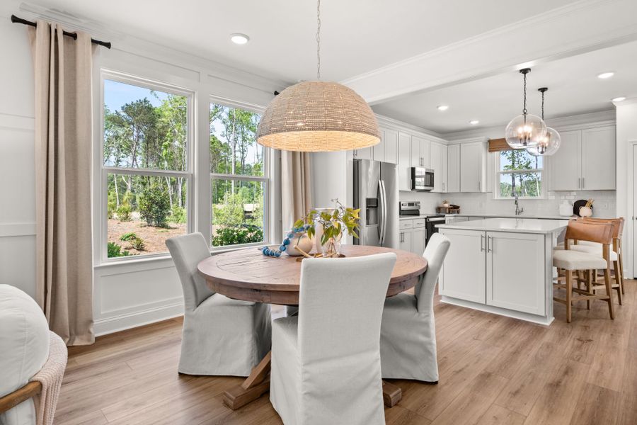 Furnished interior view inside a new home in Del Webb Savannah at Heartwood, Richmond Hill (Image 11). Furnished interior view inside a new home in Del Webb Savannah at Heartwood, Richmond Hill (Image 11).