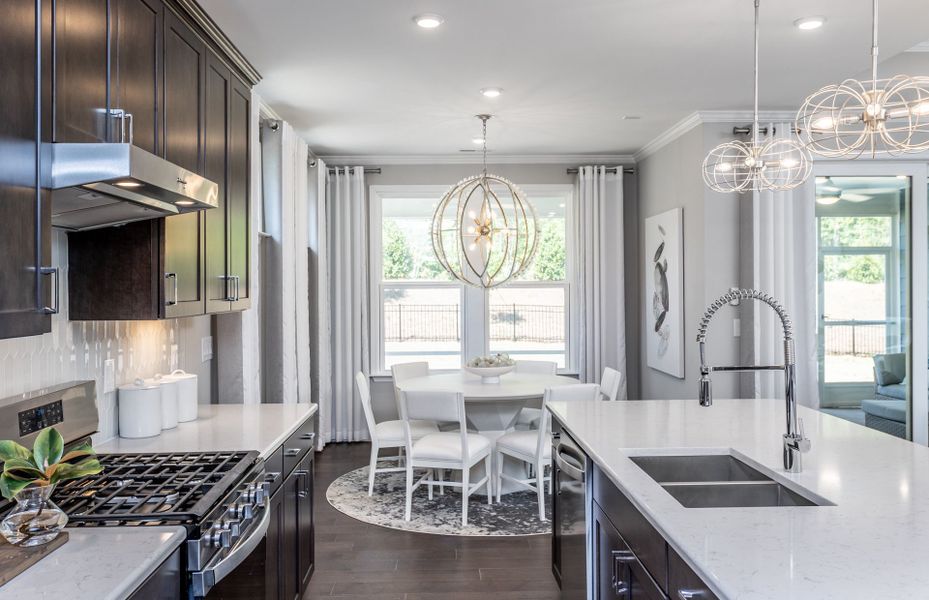 Furnished interior view inside a new home in Kinsdale, Lancaster (Image 10).