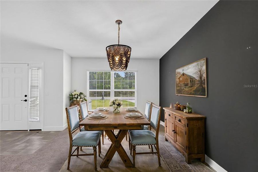 Furnished interior view inside a new home in , Sebring (Image 10).