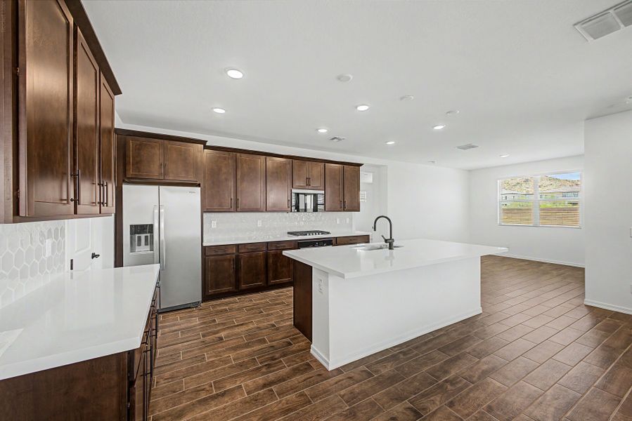 Furnished interior view inside a new home in Pinnacle at San Tan Heights, San Tan Valley (Image 2). Furnished interior view inside a new home in Pinnacle at San Tan Heights, San Tan Valley (Image 2).