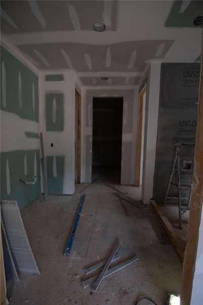 In-progress construction of a new home in , Monroe, GA (Image 25).