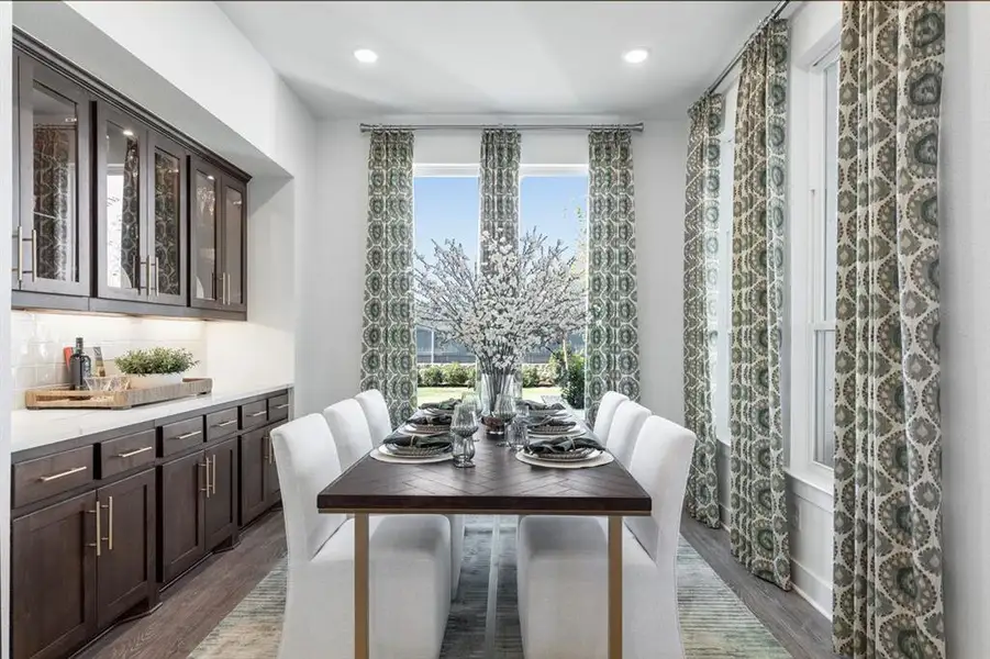 Furnished interior view inside a new home in Wellington, Haslet (Image 6).
