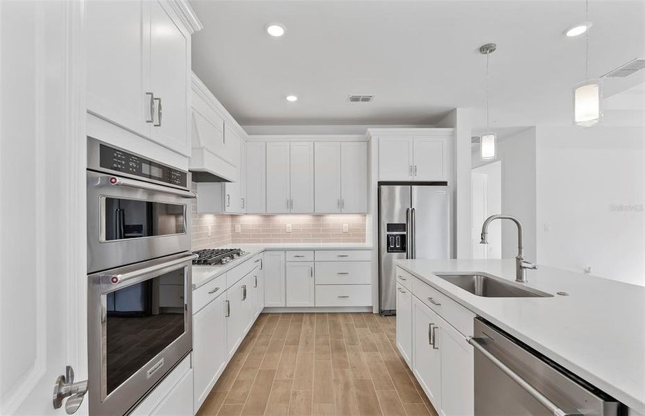 Furnished interior view inside a new home in Shores at Stillwater, Englewood (Image 13).