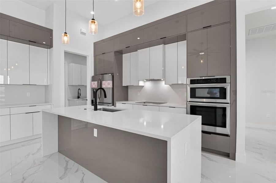 Furnished interior view inside a new home in , Cape Coral (Image 10).