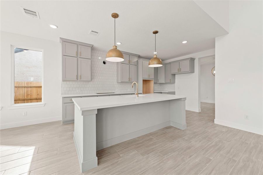 Furnished interior view inside a new home in ARTAVIA®, Conroe (Image 8).