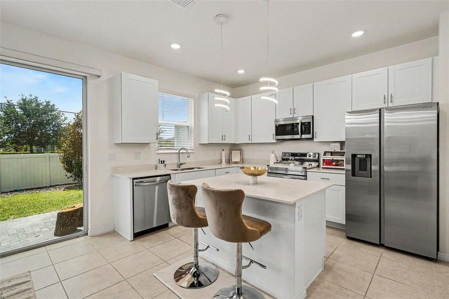 Furnished interior view inside a new home in , St. Cloud (Image 12).