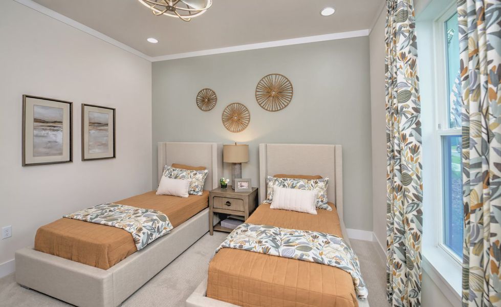 Furnished interior view inside a new home in Oakmont, Gainesville (Image 21). Furnished interior view inside a new home in Oakmont, Gainesville (Image 21).