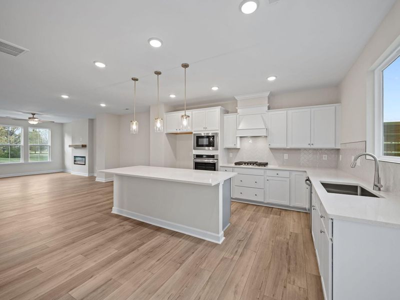 Furnished interior view inside a new home in Camden Park, Knightdale (Image 14).