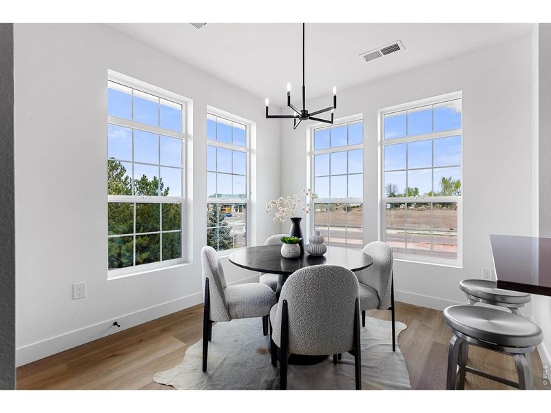 Furnished interior view inside a new home in , Broomfield (Image 16). Furnished interior view inside a new home in , Broomfield (Image 16).