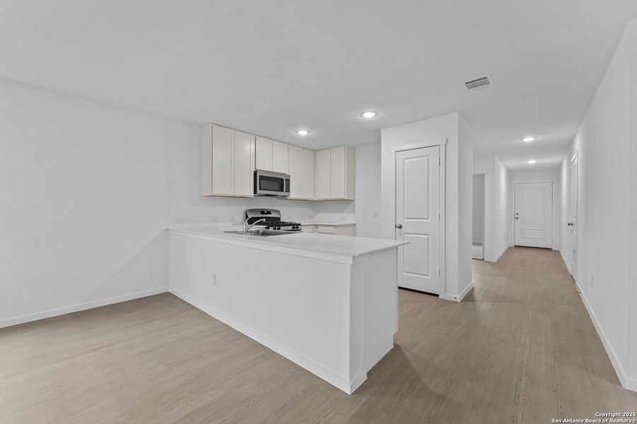 Furnished interior view inside a new home in Voss Farms: Watermill Collection, New Braunfels (Image 5).