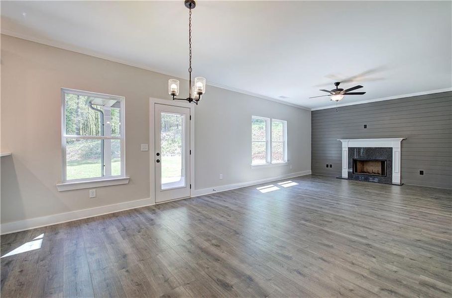 Spacious, unfurnished interior of a new home in , Cartersville (Image 40).