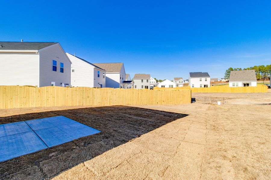 Exterior details and patio area of a home in Bluefield, Lexington (Image 4).