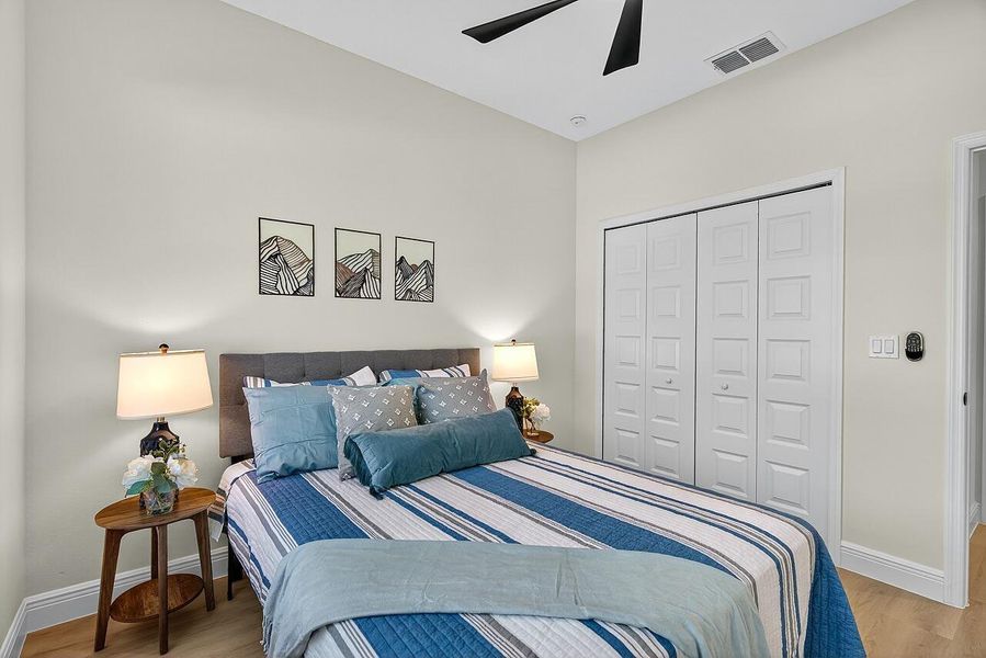 Furnished interior view inside a new home in , Vero Beach (Image 32). Furnished interior view inside a new home in , Vero Beach (Image 32).