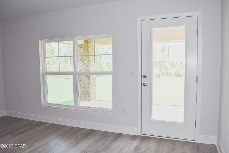 Spacious, unfurnished interior of a new home in Cedar Creek at Deerpoint Lake, Panama City (Image 10). Spacious, unfurnished interior of a new home in Cedar Creek at Deerpoint Lake, Panama City (Image 10).