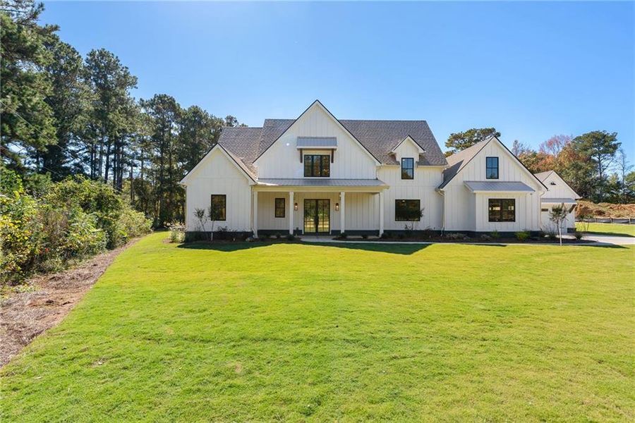Exterior details and patio area of a home in , Woodstock (Image 39).
