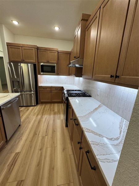 Furnished interior view inside a new home in Sienna, Missouri City (Image 8). Furnished interior view inside a new home in Sienna, Missouri City (Image 8).