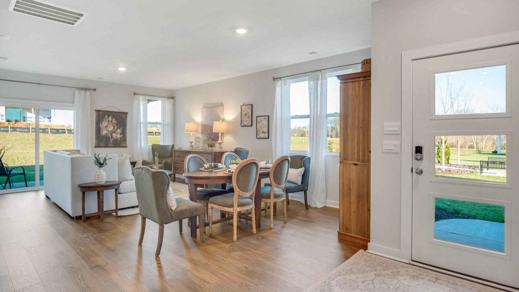 Furnished interior view inside a new home in Nexus South, Gallatin (Image 5).