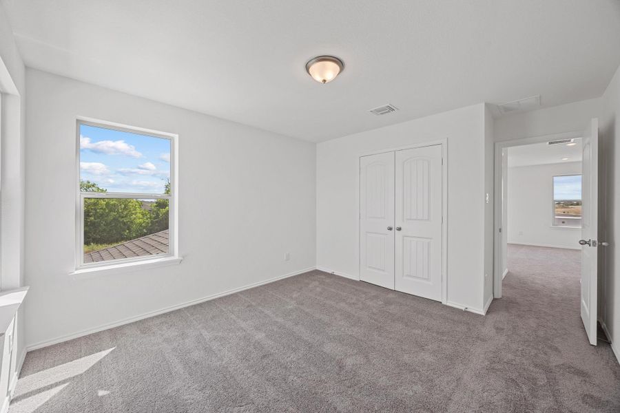 Spacious, unfurnished interior of a new home in Overlook Ranch, Georgetown (Image 33). Spacious, unfurnished interior of a new home in Overlook Ranch, Georgetown (Image 33).
