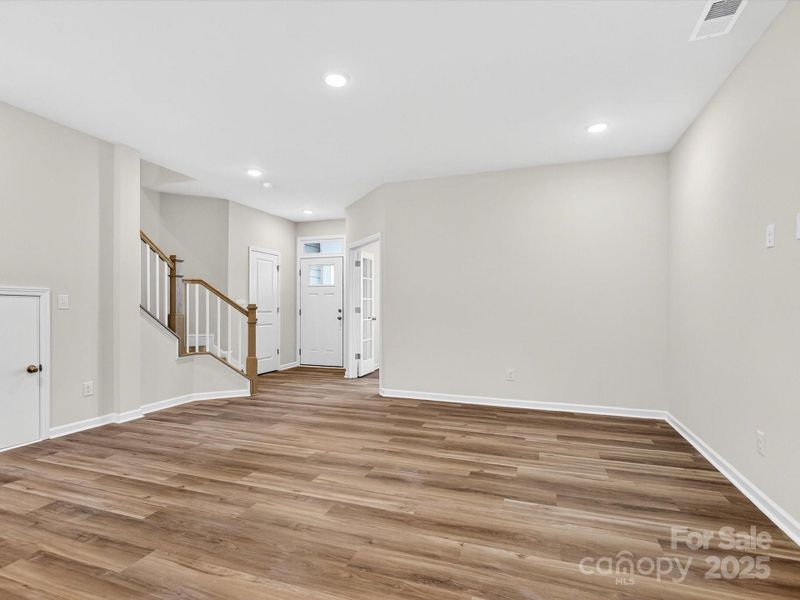 Spacious, unfurnished interior of a new home in North Creek Village, Huntersville (Image 25).