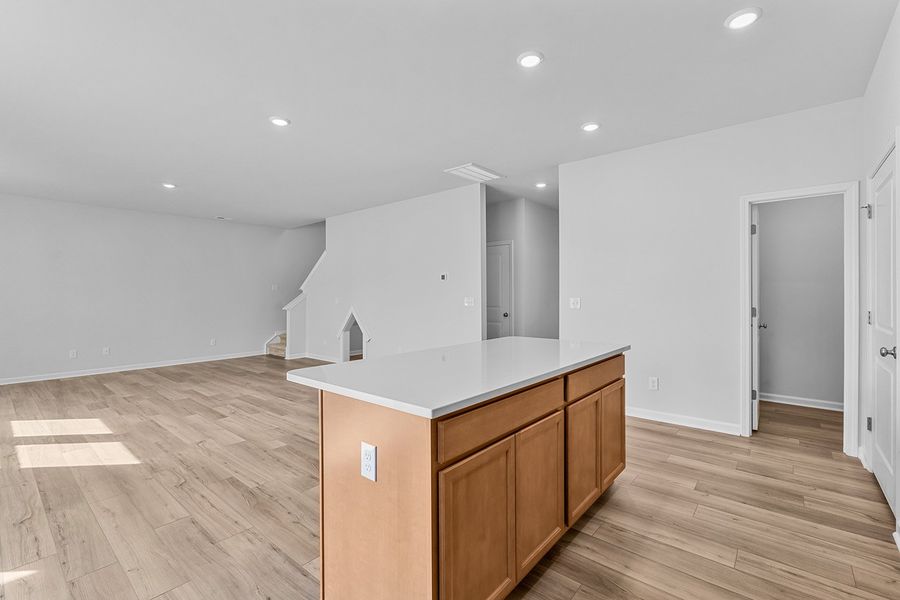 Furnished interior view inside a new home in Hanes Lake, Winston-Salem (Image 11).