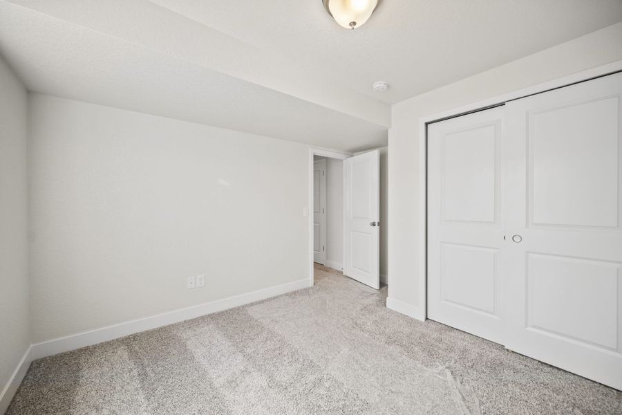 Representative unfurnished interior of a home built from the Fir by View Homes in Aspen Ranch, Fountain (Image 30).