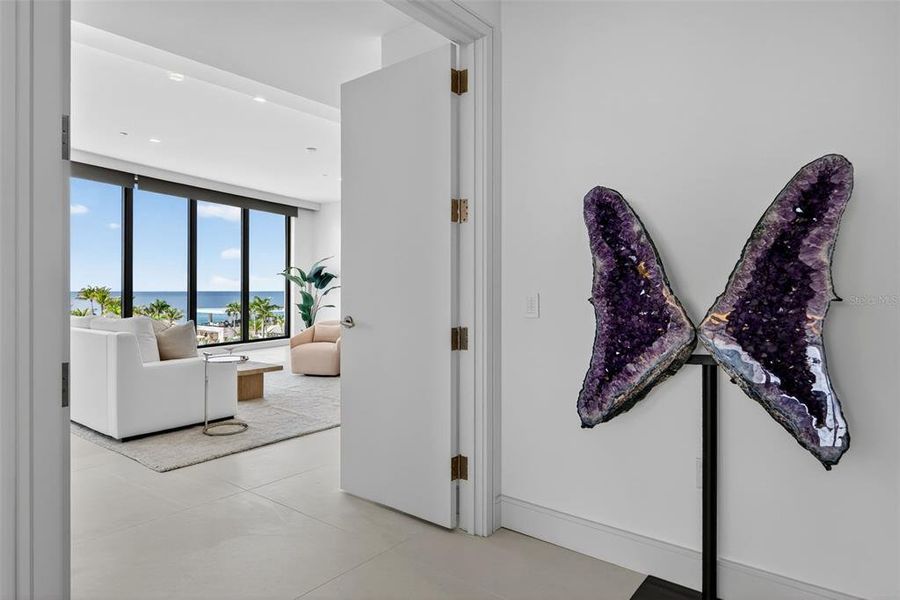 Furnished interior view inside a new home in , Longboat Key (Image 19).