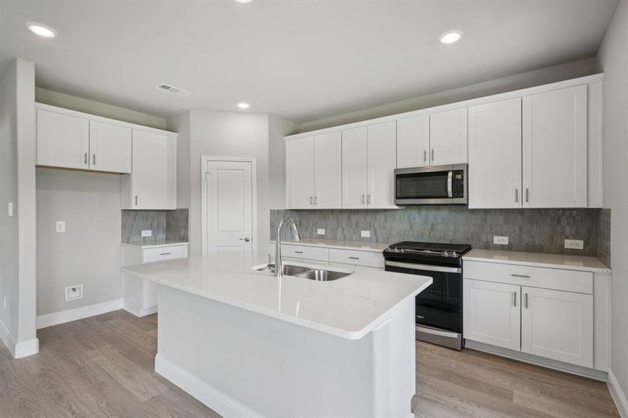 Photo is not of the actual home, but is an inspirational photo of builder’s model home and may depict options, furnishings, and/or decorator features that are not included.