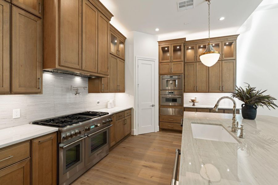 Furnished interior view inside a new home in , Houston (Image 17).