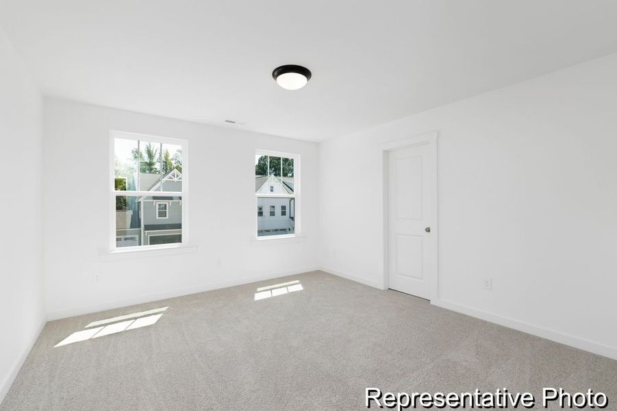 Spacious, unfurnished interior of a new home in Copper Ridge at Flowers Plantation, Clayton (Image 17).
