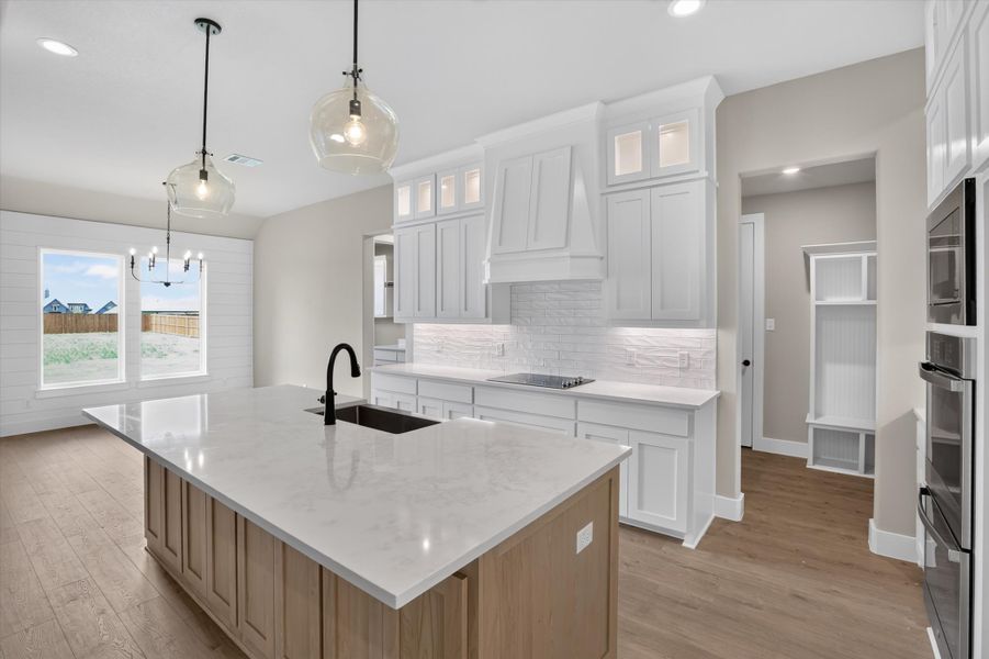 Furnished interior view inside a new home in Coyote Crossing, Godley (Image 6).