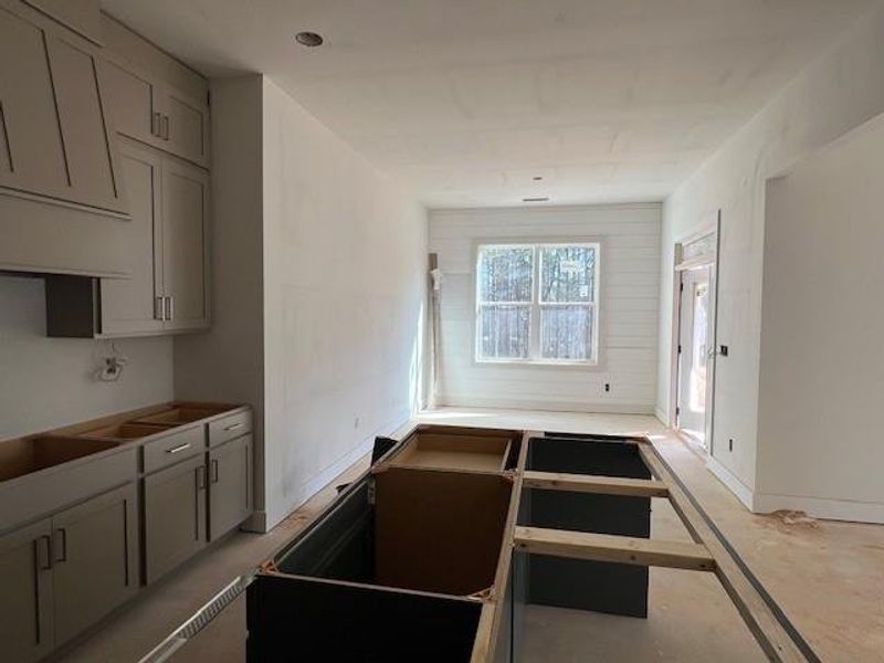 In-progress construction of a new home in , Cumming, GA (Image 16).