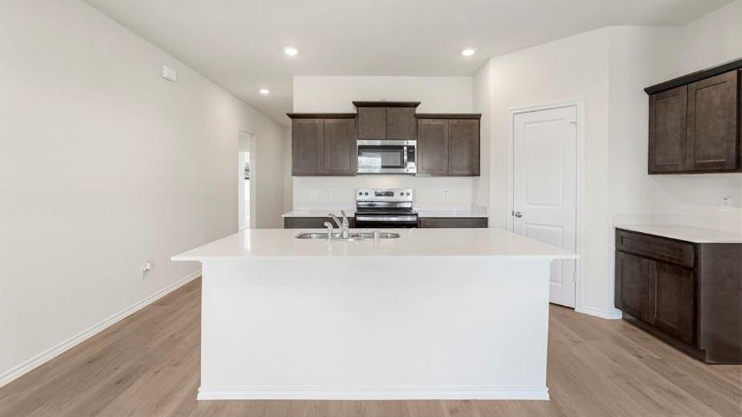 Furnished interior view inside a new home in Creeks at Burnett Trail, Canton (Image 10). Furnished interior view inside a new home in Creeks at Burnett Trail, Canton (Image 10).