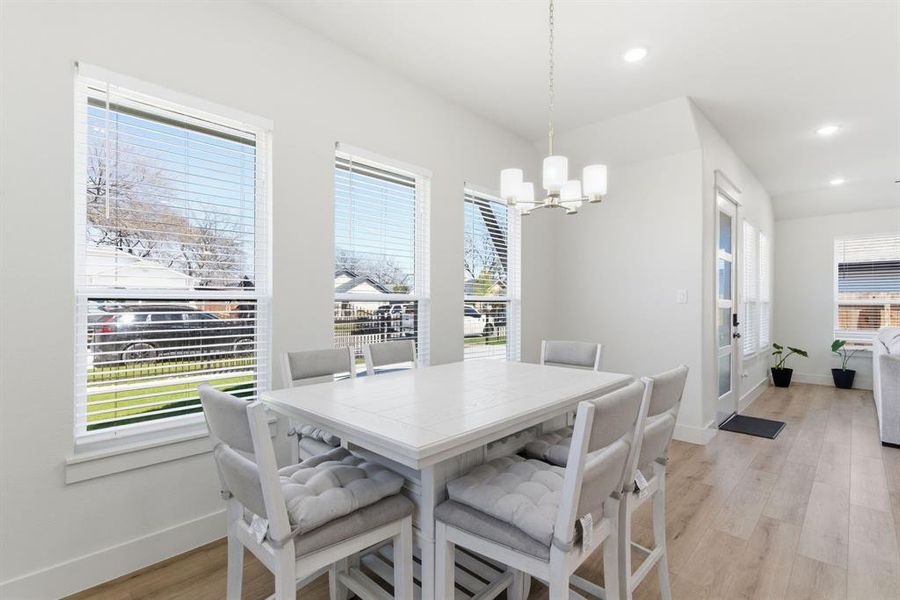 Furnished interior view inside a new home in , Fort Worth (Image 37).
