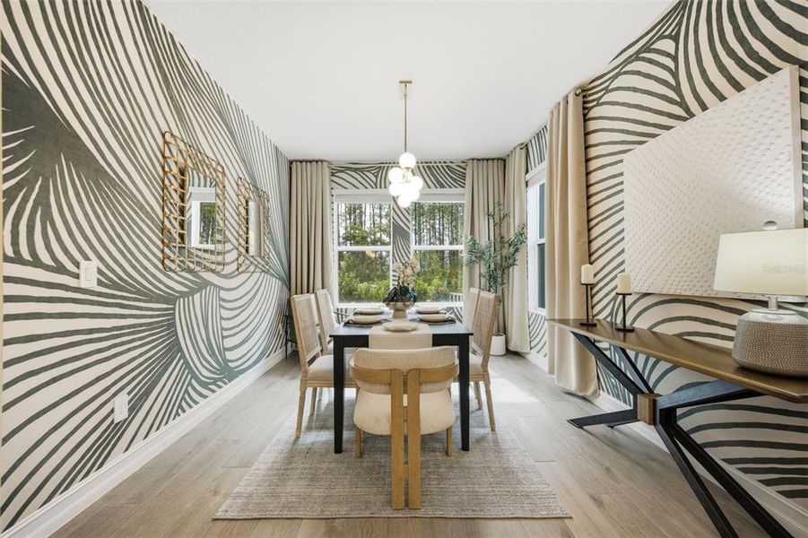 Furnished interior view inside a new home in Pearl Estates, Lutz (Image 11).