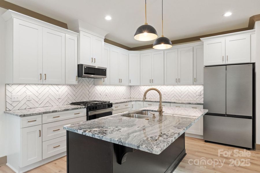 Furnished interior view inside a new home in , Winston-Salem (Image 11). Furnished interior view inside a new home in , Winston-Salem (Image 11).